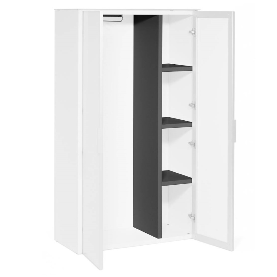 Комплект для гардероба GALA LIBSH/899 BLACK GLASS