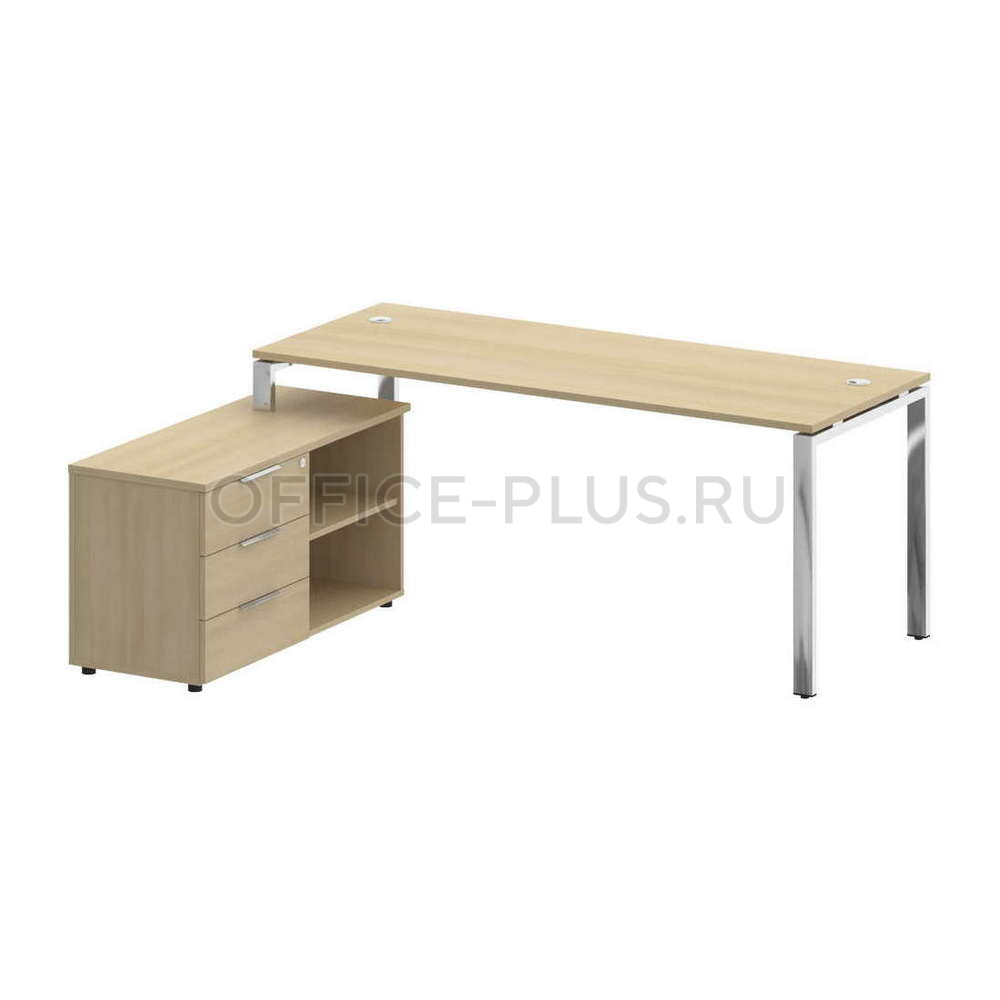 Стол руководителя Metal System Direct на металлокаркасе БГ.СРТ-5.7 Л