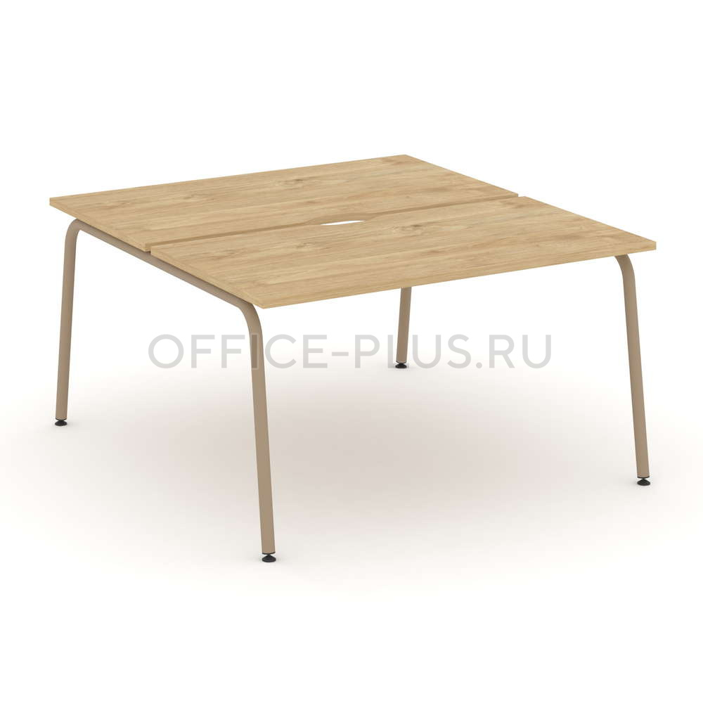 Рабочая станция 2 места на металлокаркасе Estetica ES.D.RS-2.3-VK