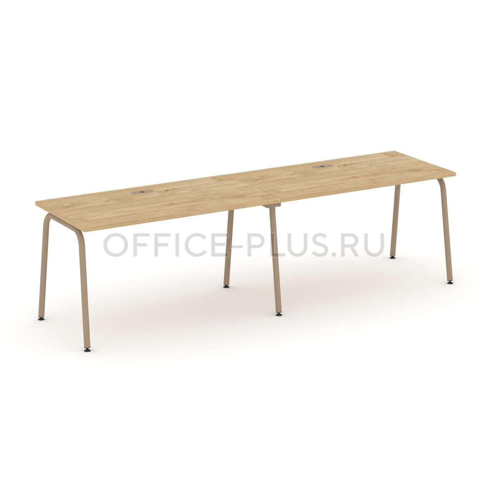 Рабочая станция 2 места на металлокаркасе Estetica ES.RS-2.3-LK