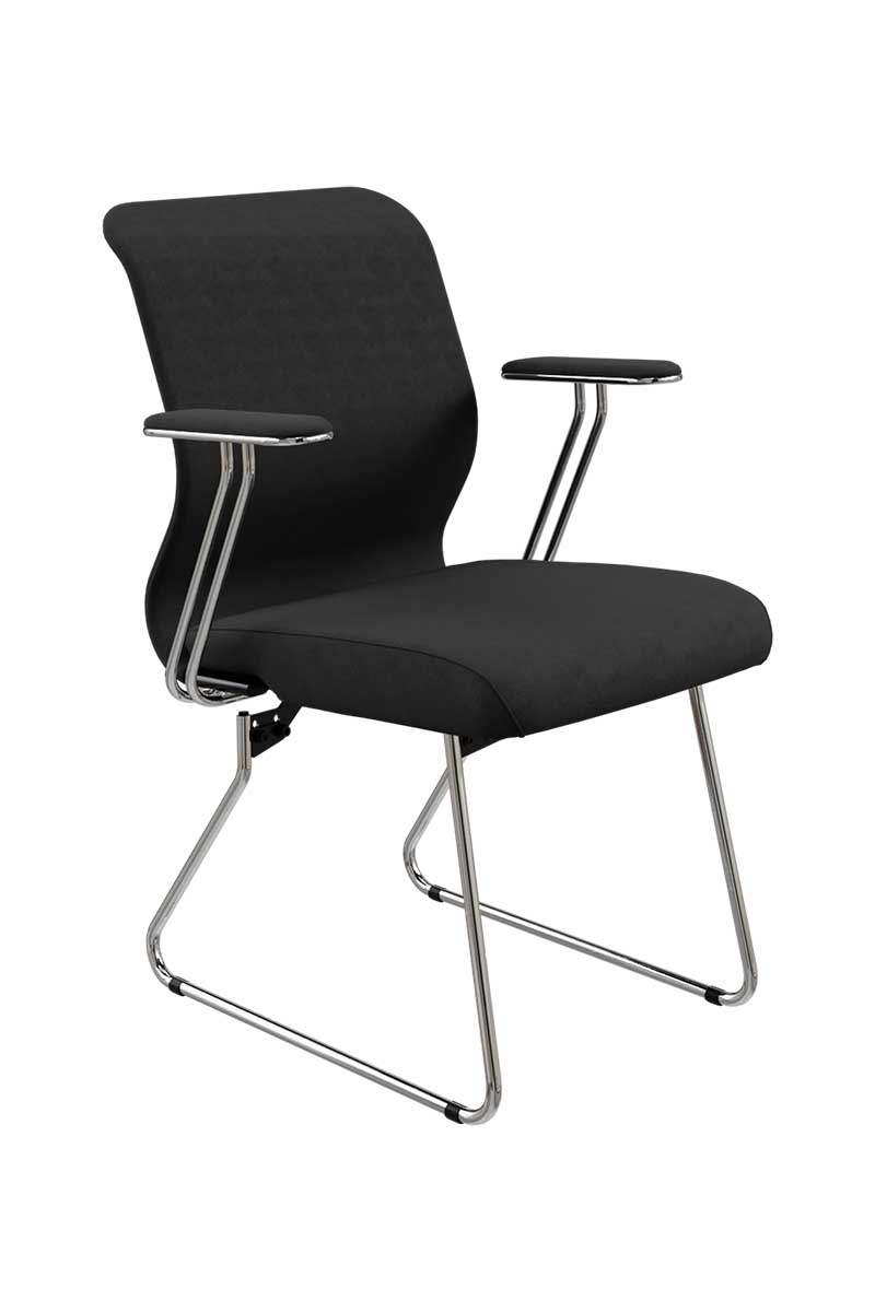 Кресло METTA ErgoLife S 8 Mr4-4T - Велюр(Вавальди) на полозьях