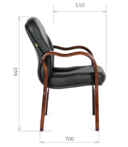 Стул Chairman 658 кожа