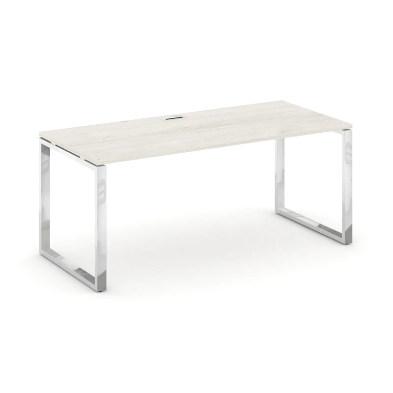 Стол руководителя на металлокаркасе (О-60x30) Style Project Direct Lux M-SN-6O.SR-015.M