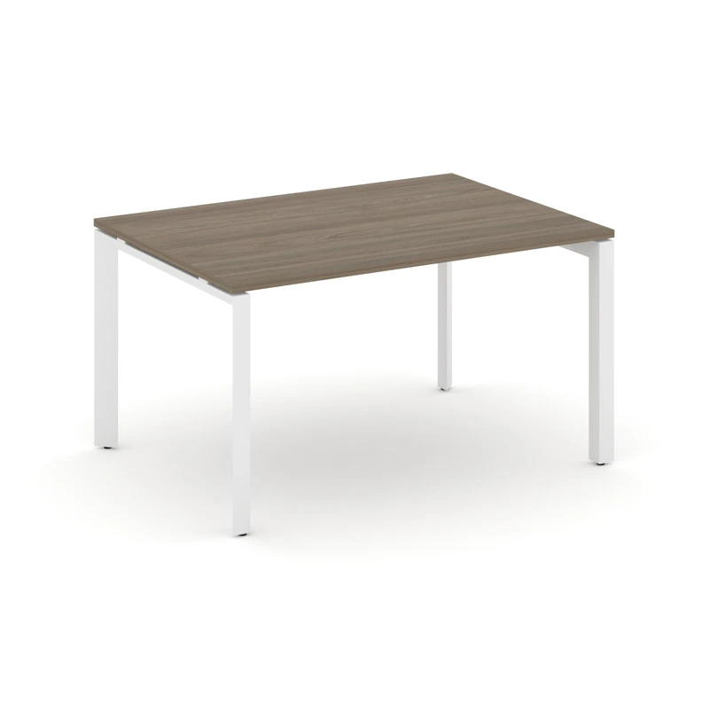 Стол для переговоров на металлокаркасе (П-59х59 белый) Style Project Next SN-59P.SPRG-001.3