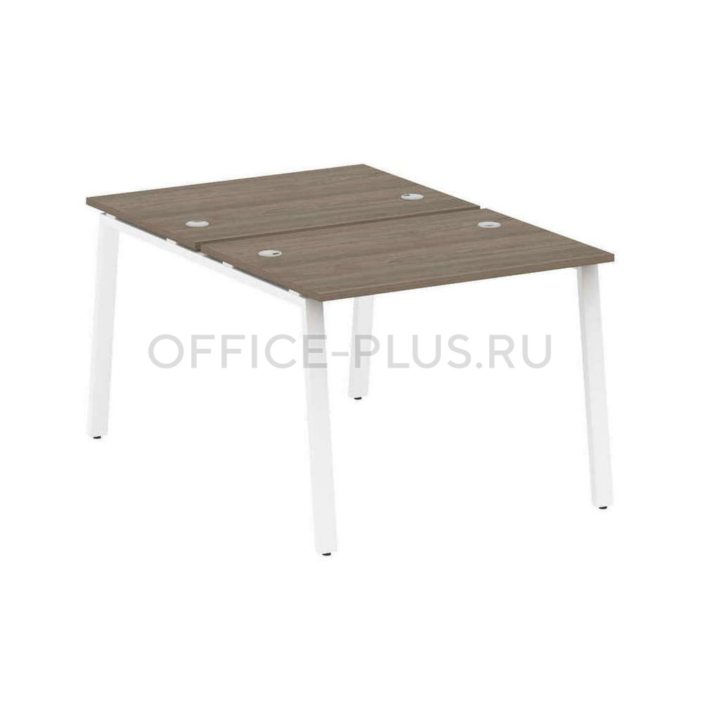 Рабочая станция 2 места Metal System Style на металлокаркасе БА.РАС-СП-2.1