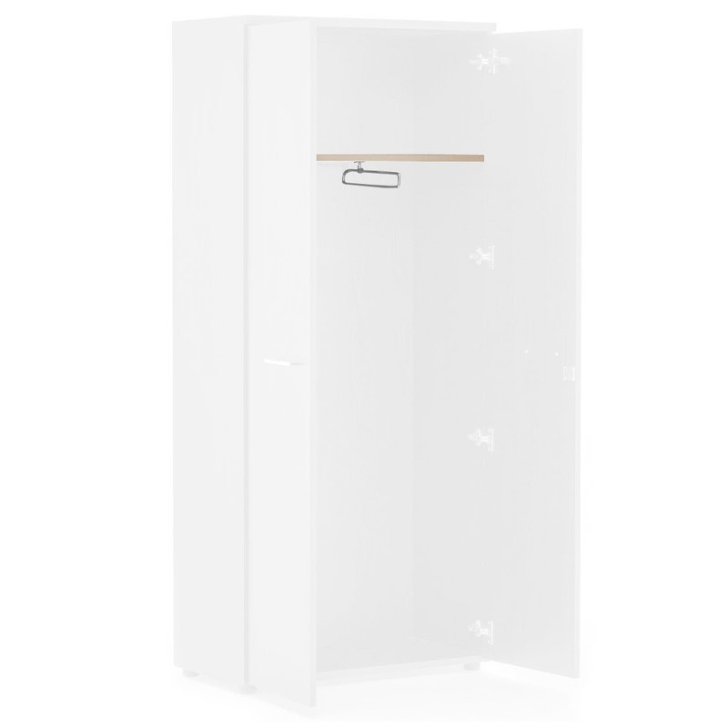 Полка и вешалка Fermo Wood 72H102