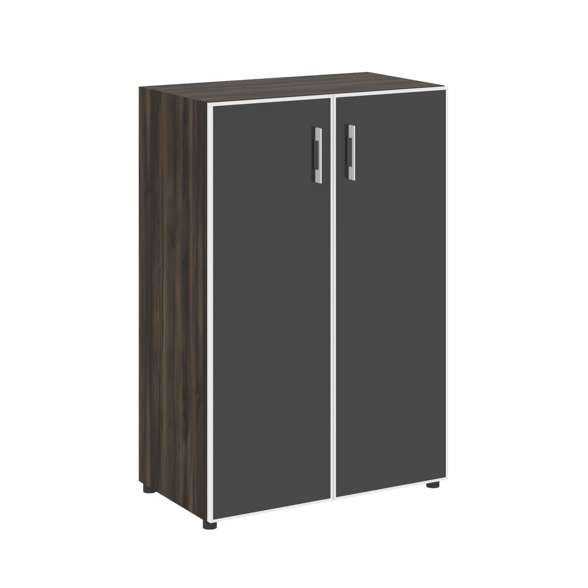Шкаф средний Yalta LT.ST-2.4 R White/Black