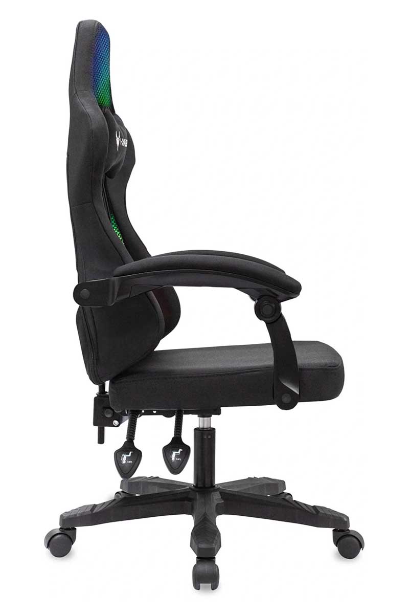 Игровое кресло Бюрократ Knight Wolf RGB ткань