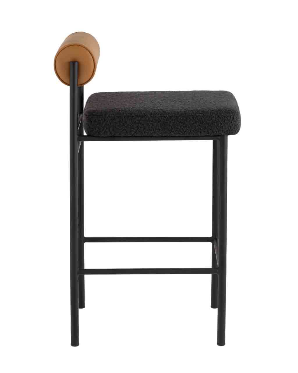 Стул полубарный Stool Group Балла ткань/экокожа