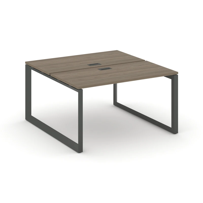 Рабочая станция на металлокаркасе (О-59х59 антрацит) Style Project Next SN-59O.DRS-023