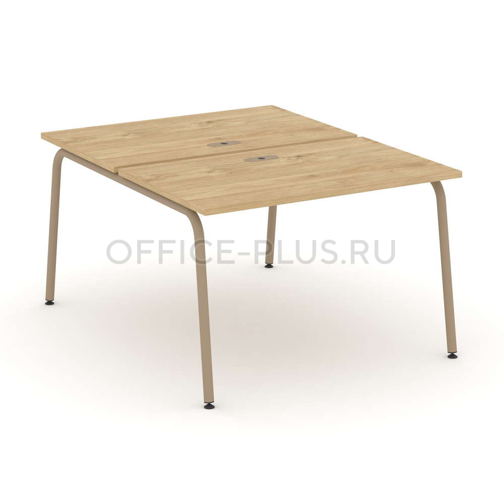 Рабочая станция 2 места на металлокаркасе Estetica ES.D.RS-2.2-LK