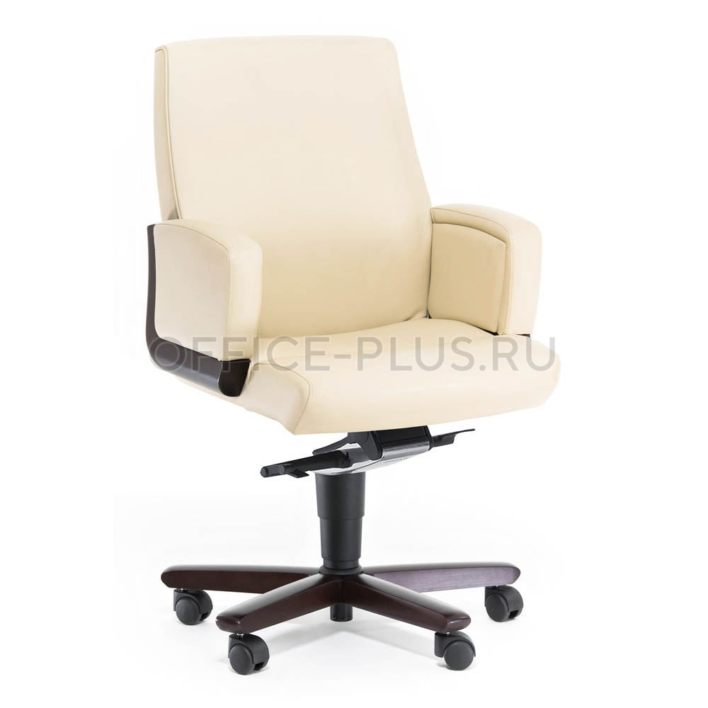 Кресло для руководителя Profooffice Dico Wood B кожа