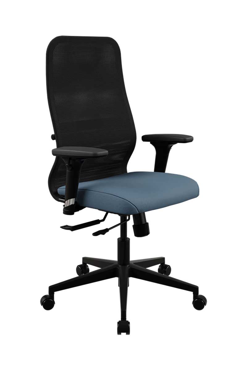 Кресло METTA ErgoLife SynchroSit 8 B2-9D - Сетка(X2)+Ткань(Багама)