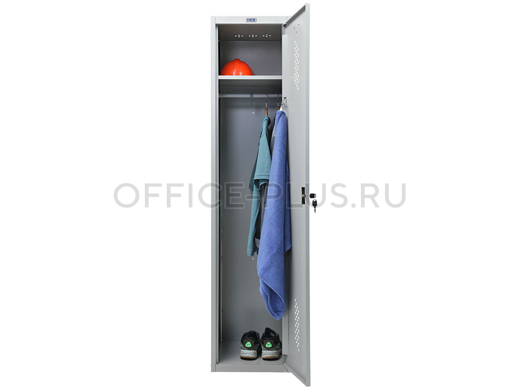 Шкаф металлический для одежды ПРАКТИК Стандарт LS-01-40