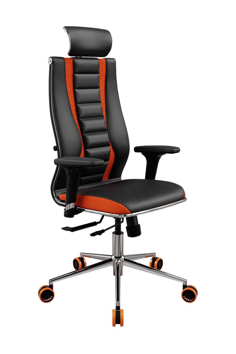 Кресло METTA ErgoLife SynchroSit 10 B2-160D - Сетка(X2)+ЭкоКожа(Экстра)