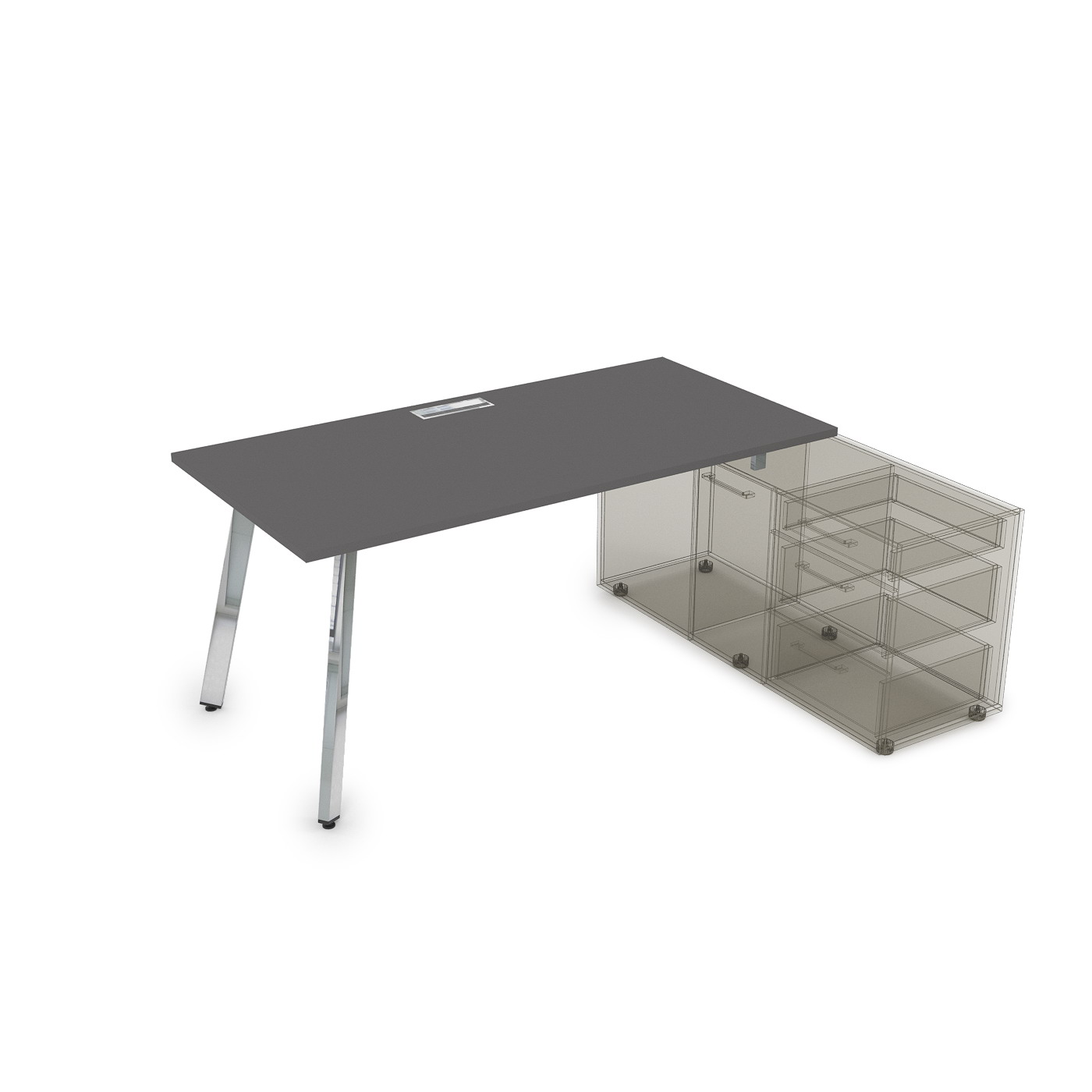 Стол на опорной тумбе ARREDO 10СТО.079