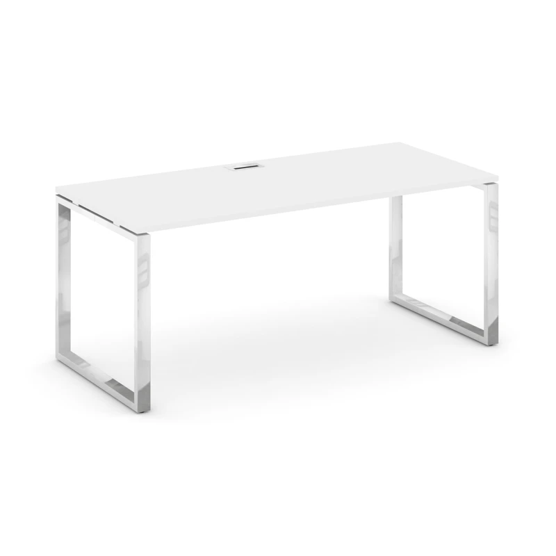 Стол руководителя на металлокаркасе (О-60x30) Style Project Direct Lux M-SN-6O.SR-025.M