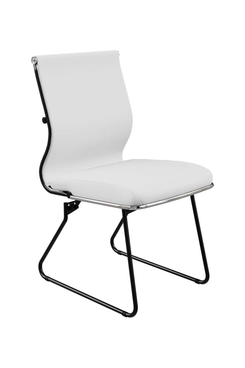Кресло METTA ErgoLife S 10 M4-152 - ЭкоКожа(Экстра) на полозьях черный металл