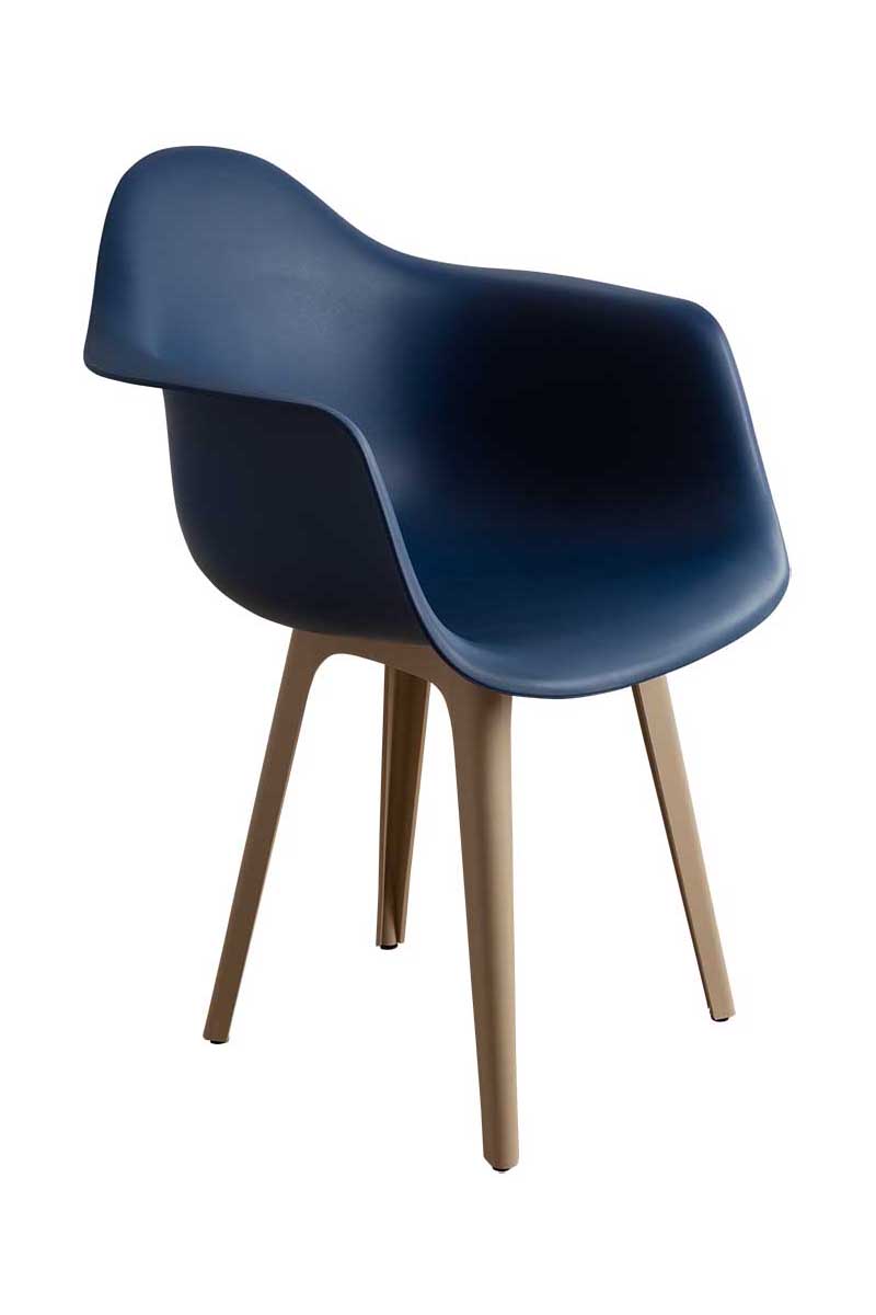 Стул обеденный Derstuhl DSL 330 Plast Dark Beige