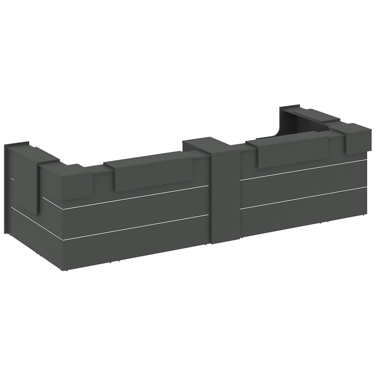Стойка ресепшен Onix, комплект №37 O.R-K-37