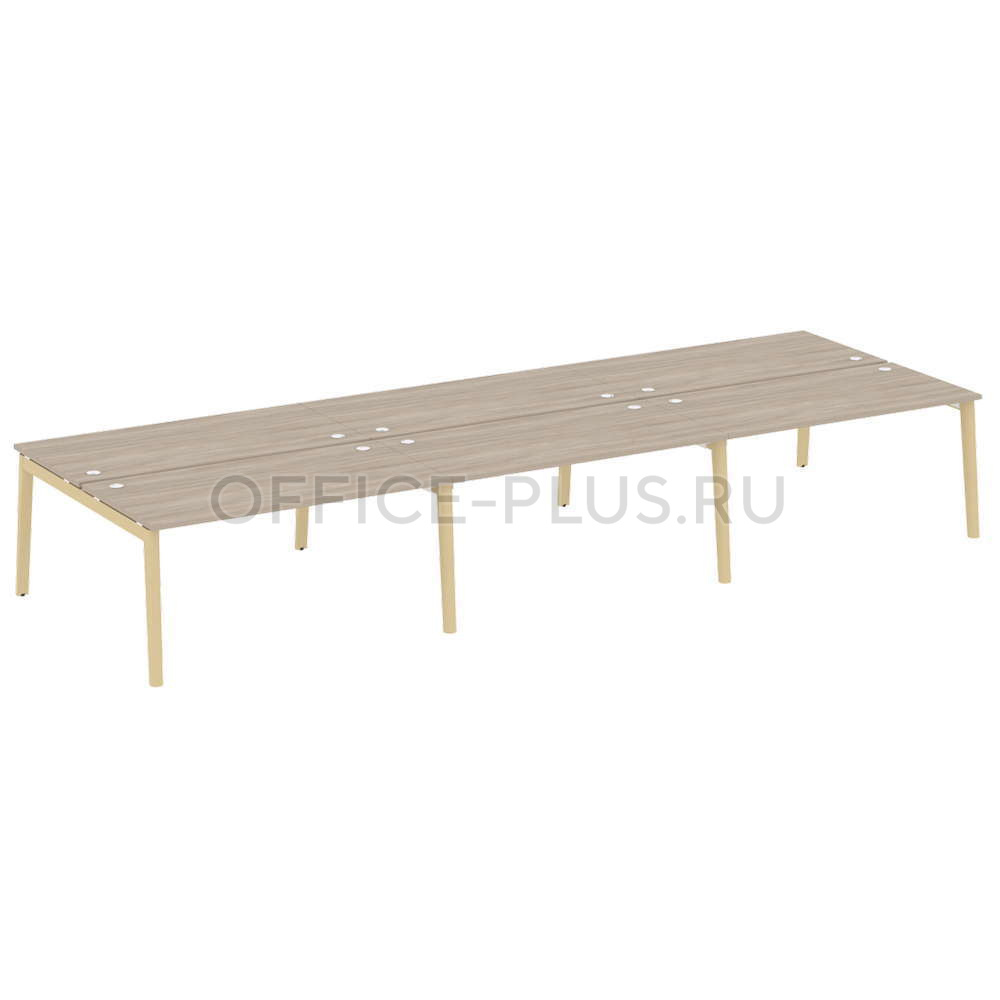 Рабочая станция 6 мест Onix wood OW.D.RS-6.4.8