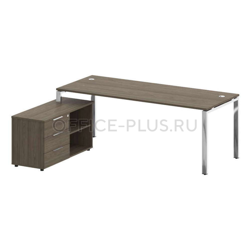 Стол руководителя Metal System Direct на металлокаркасе БГ.СРТ-6.8 Л