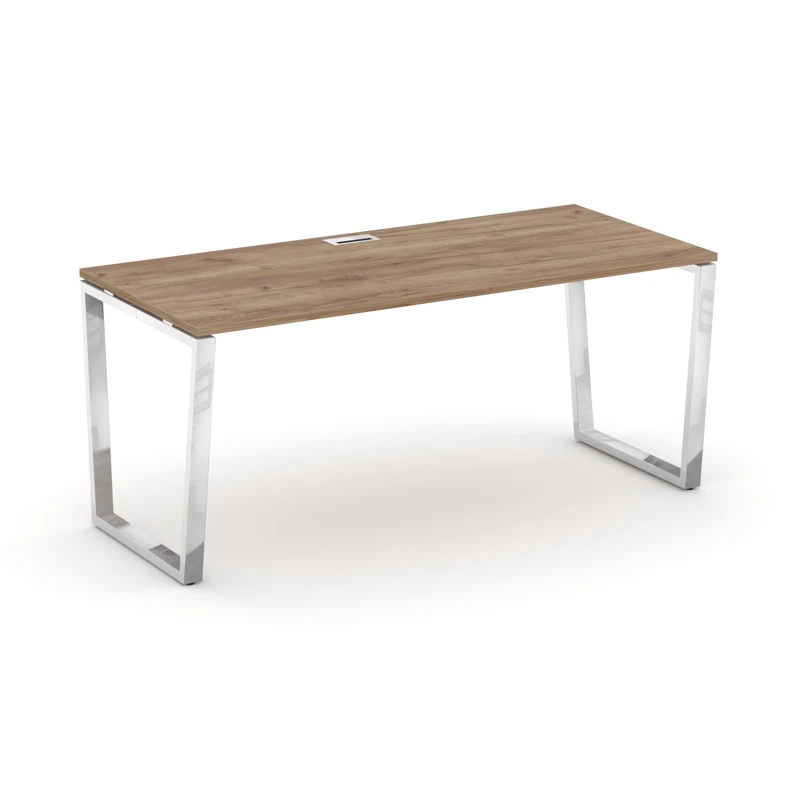 Стол руководителя на металлокаркасе (VO-60x30) Style Project Direct Lux M-SN-6T2.SR-014.M