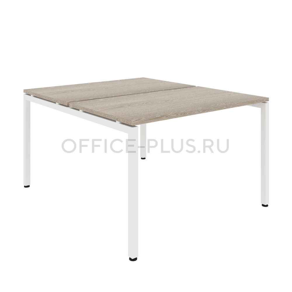 Рабочая станция 2 места Стил на металлокаркасе 11120x2+11102