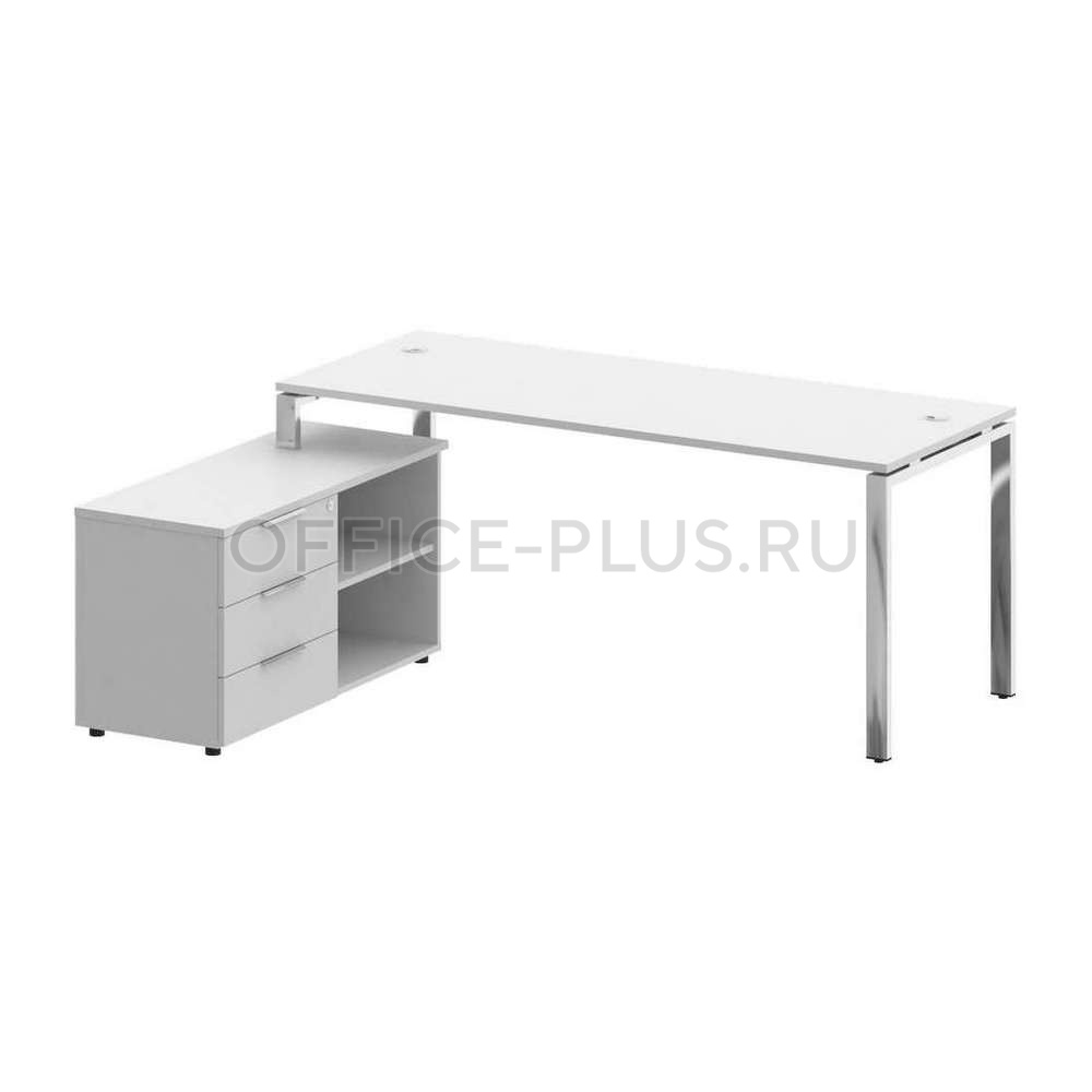 Стол руководителя Metal System Direct на металлокаркасе БГ.СРТ-5.7 Л