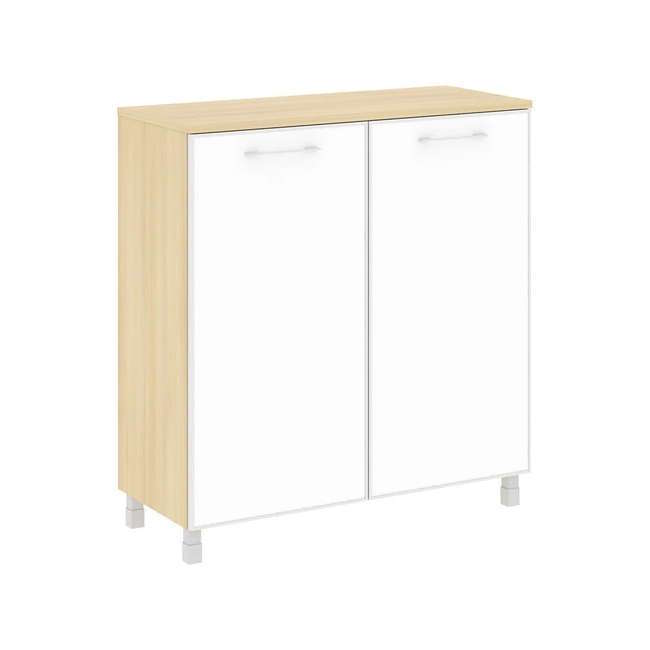 Шкаф средний Yalta LT.SD-1.4R white/black