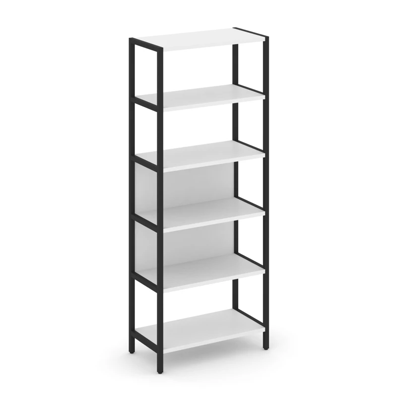 Односекционный стеллаж пятиярусный SHELF SYSTEM (металл черный) SN.STM-511