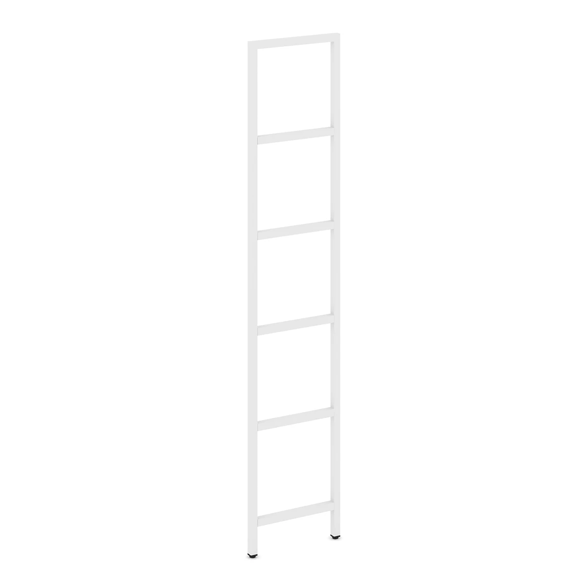Перегородка стеллажа 5 ярусов проходная Shelf System (металл белый) SN.MSP-5