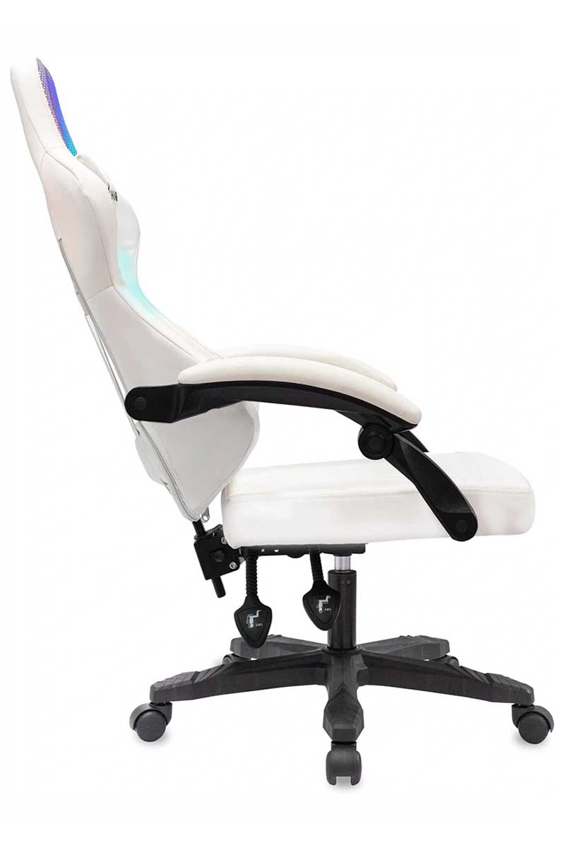 Игровое кресло Бюрократ Knight Wolf RGB экокожа