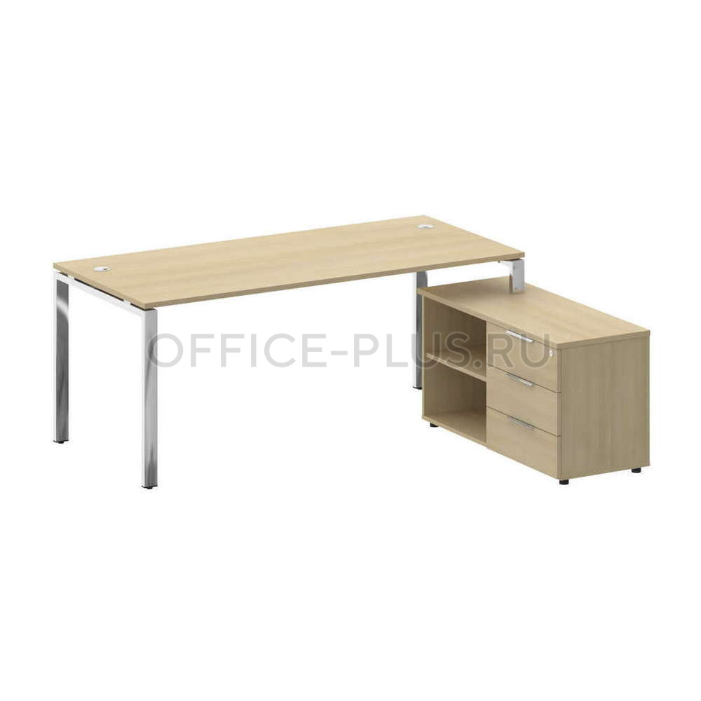 Стол руководителя Metal System Direct БГ.СРТ-5.8 Пр