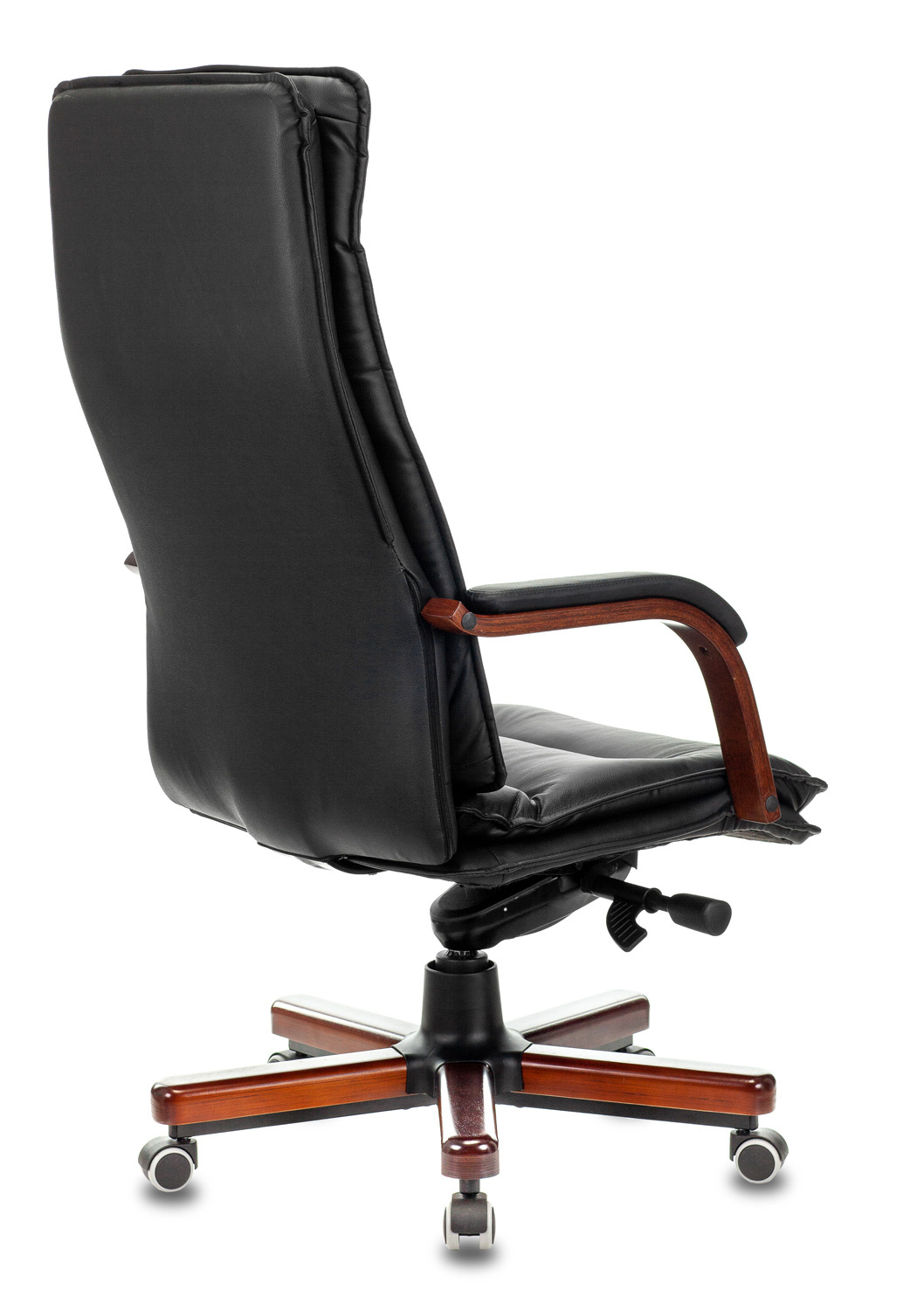 Кресло руководителя Бюрократ T-9927WALNUT кожа/экокожа