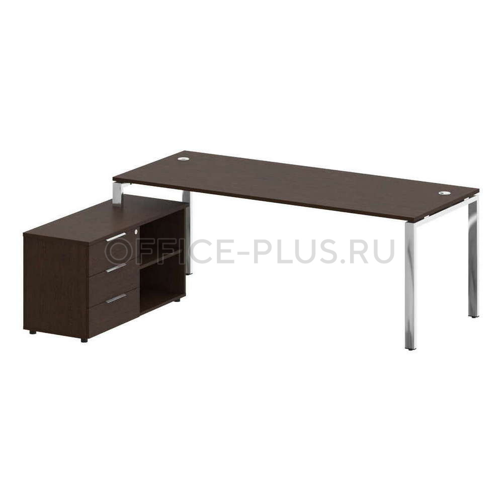 Стол руководителя Metal System Direct на металлокаркасе БГ.СРТ-6.8 Л