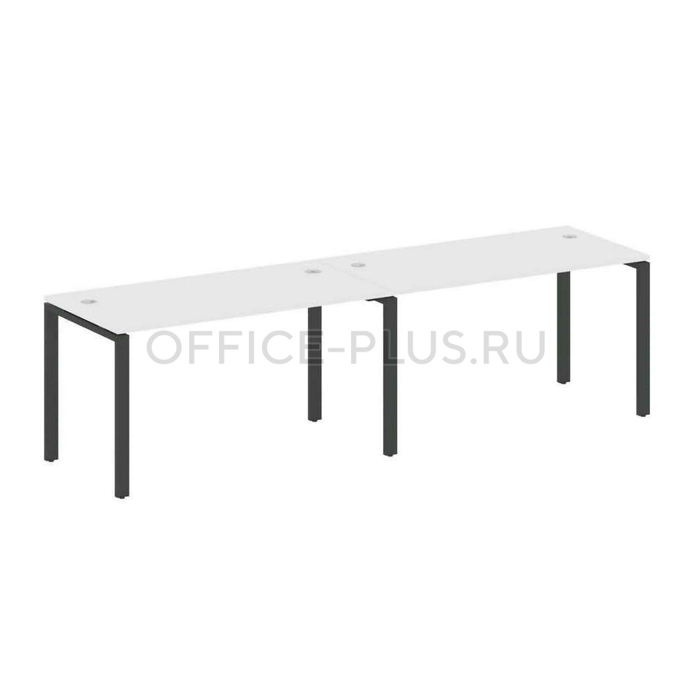 Рабочая станция 2 места Metal System Style на металлокаркасе БП.СМ-2.3