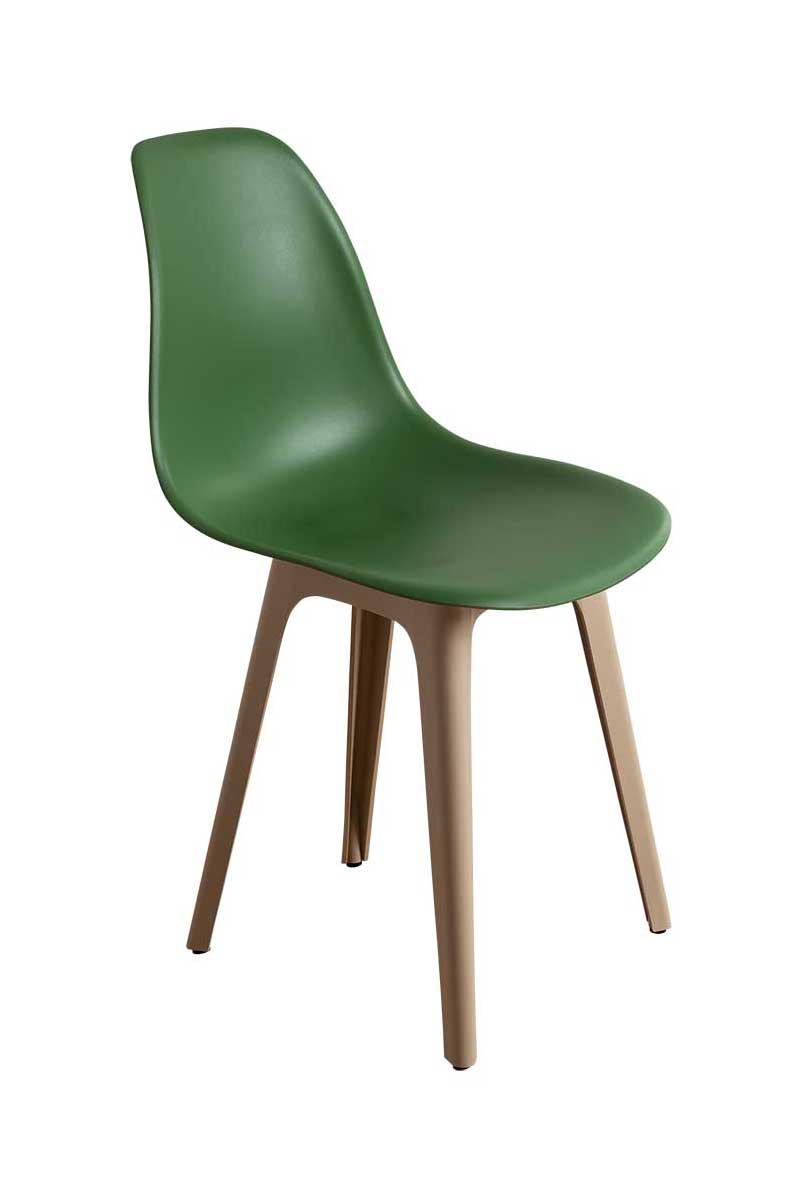 Стул обеденный Derstuhl DSL 110 Plast Dark Beige