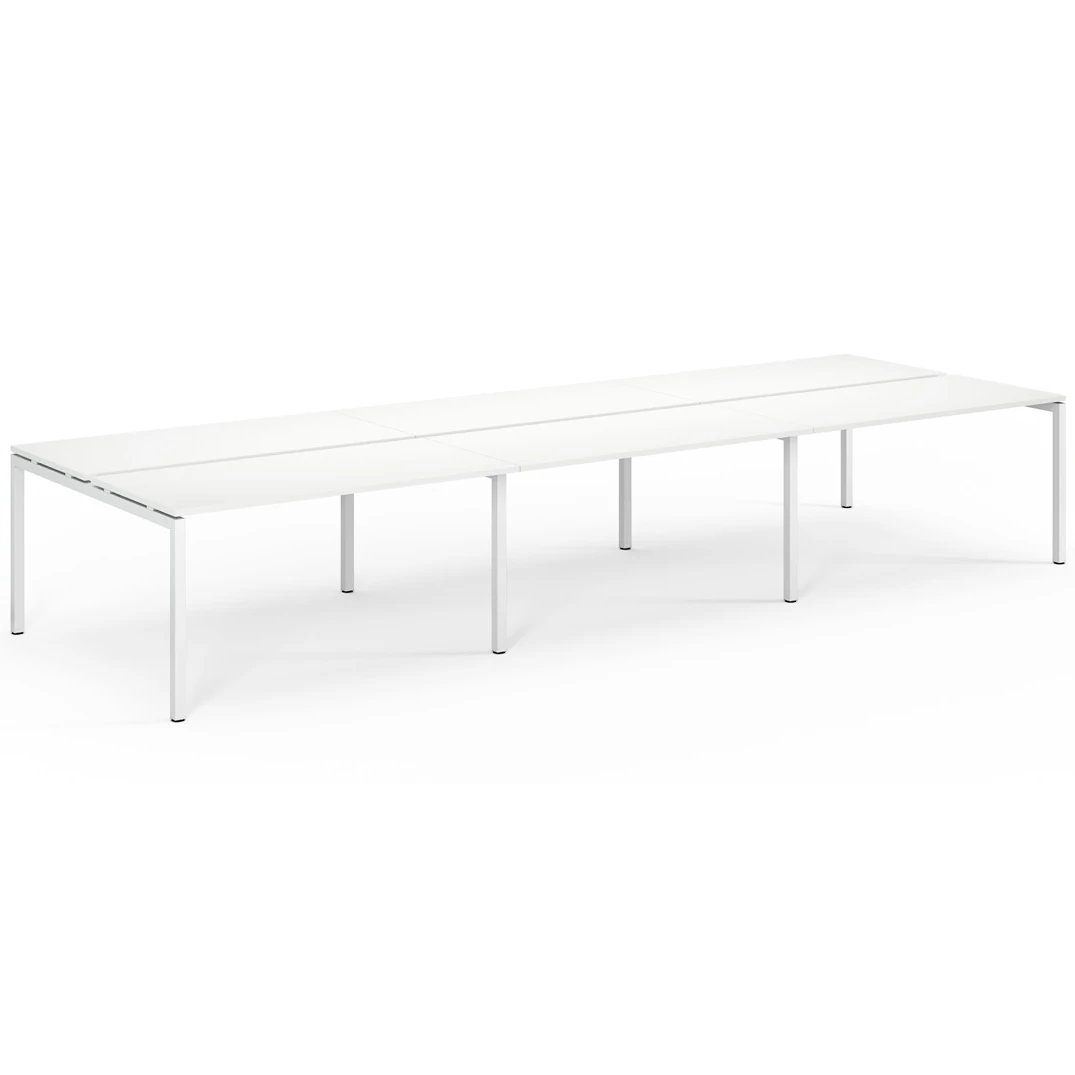 Рабочая станция на металлокаркасе Tour 6-bench 354x139
