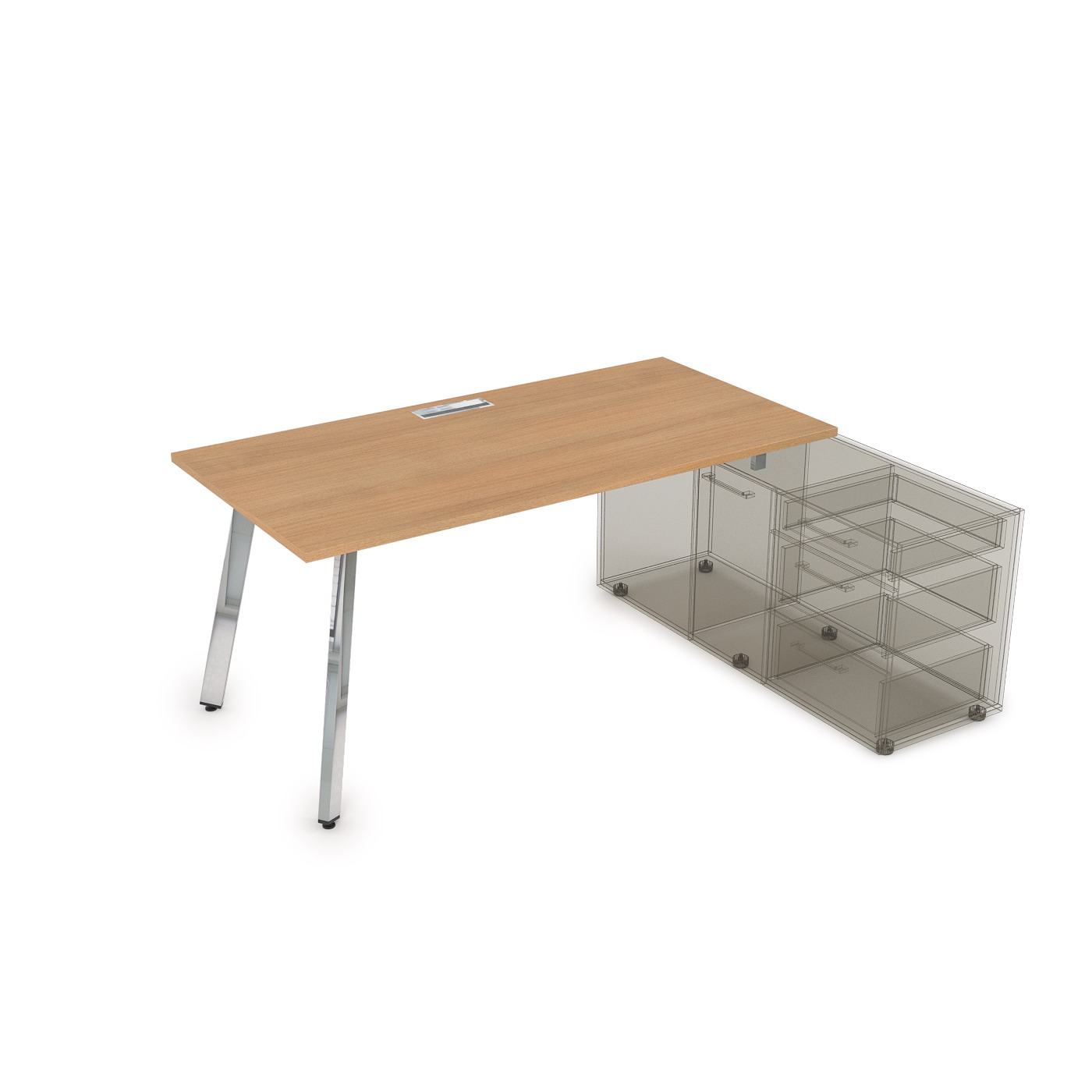 Стол на опорной тумбе ARREDO 10СТО.079