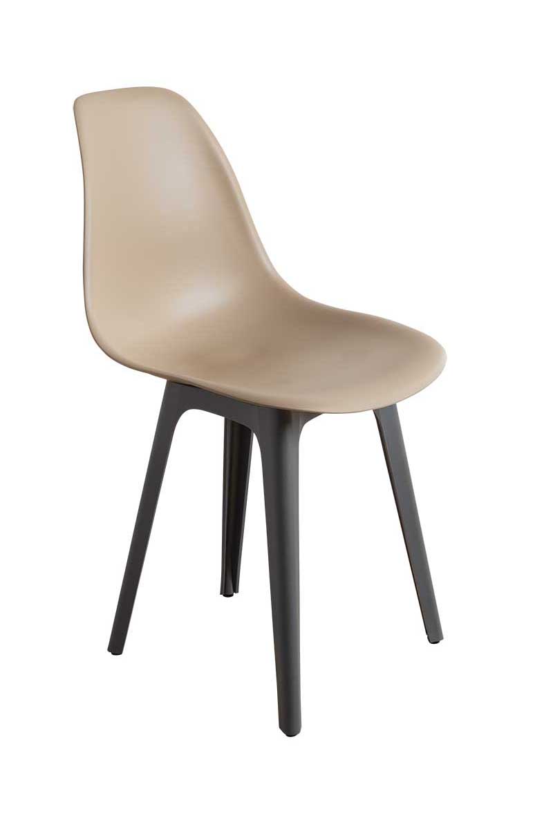 Стул обеденный Derstuhl DSL 110 Plast Dark Grey