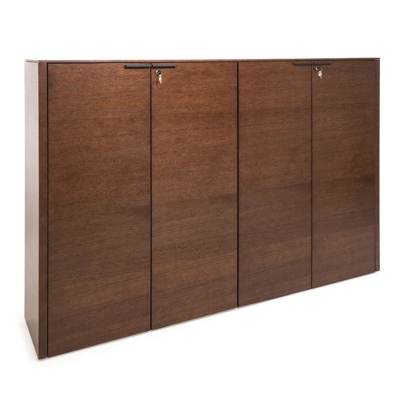 Шкаф средний комбинированный для бумаг/одежды Rail SET_Wardr+Bookcase_RT