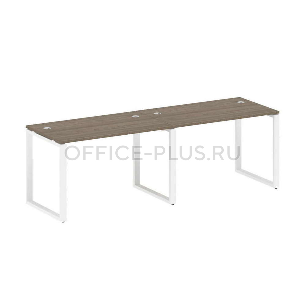 Рабочая станция 2 места Metal System Style на металлокаркасе БО.СМ-2.2
