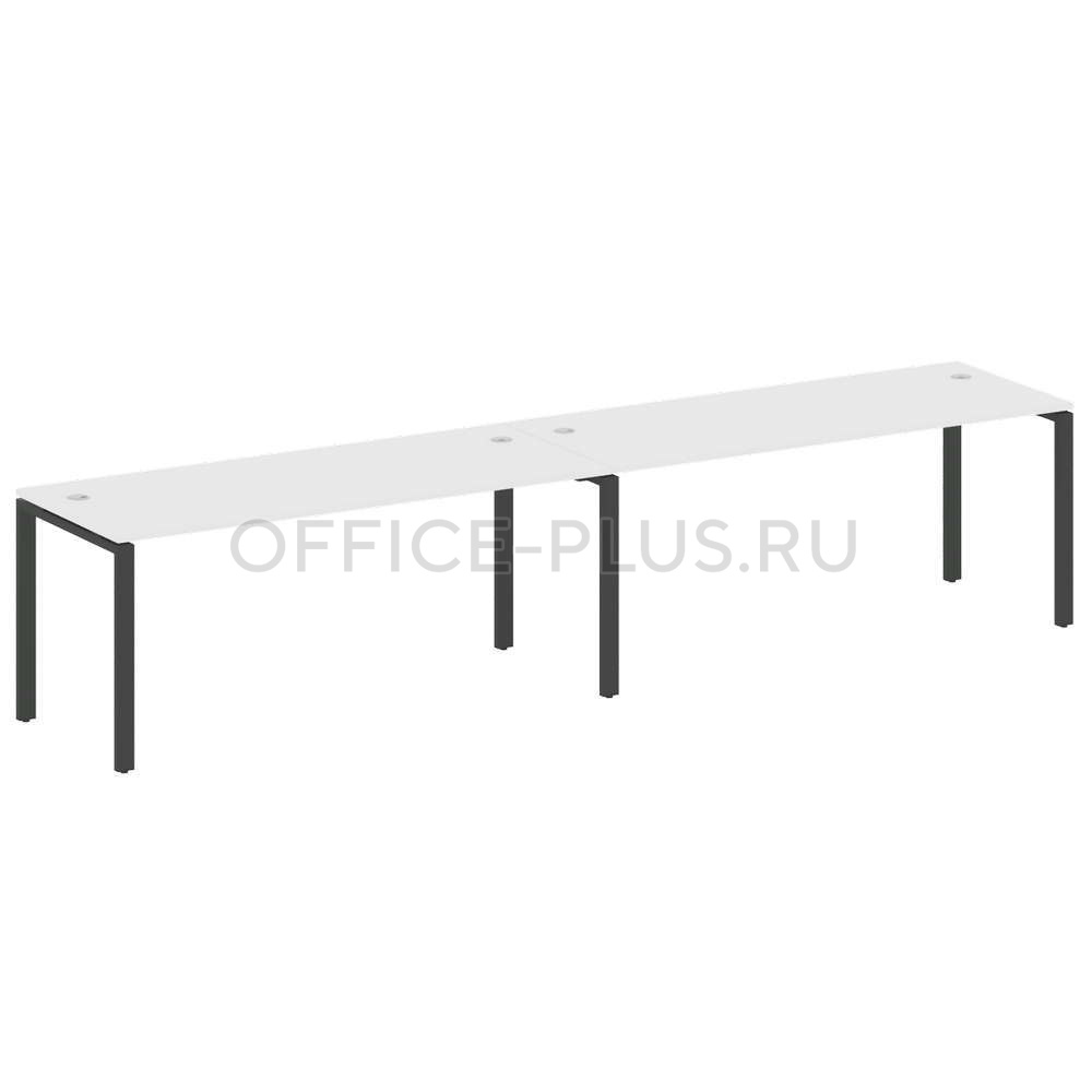 Рабочая станция 2 места Metal System Style на металлокаркасе БП.СМ-2.5