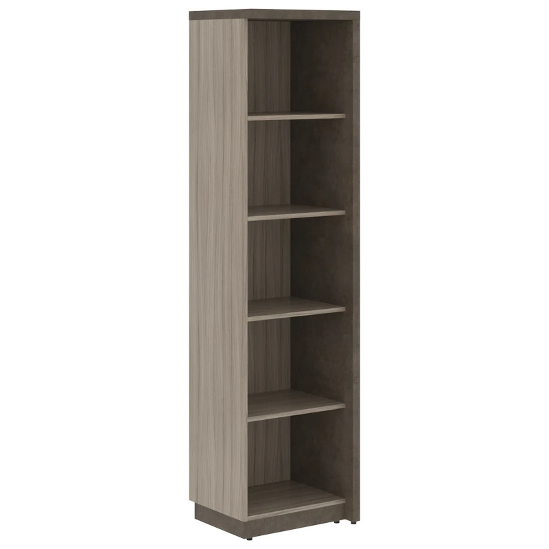 Шкаф стеллаж высокий узкий, правый Wood&Stone СФ-534502