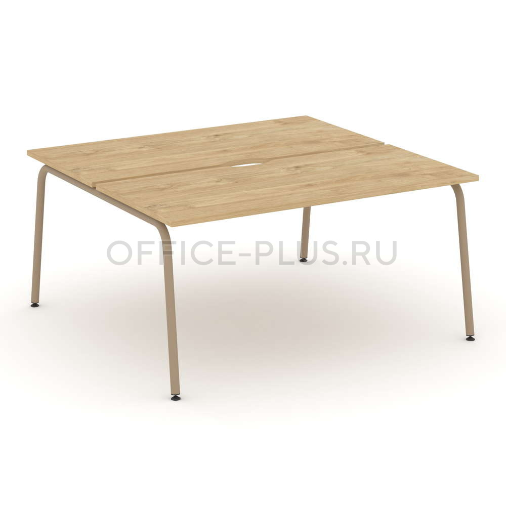 Рабочая станция 2 места на металлокаркасе Estetica ES.D.RS-2.4-VK