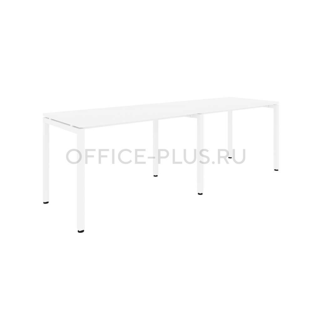 Рабочая станция 2 места Стил на металлокаркасе 11120x2+11101+11103