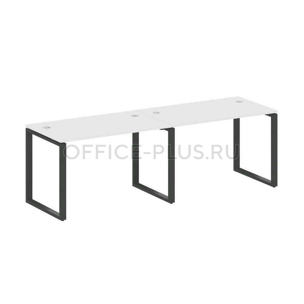 Рабочая станция 2 места Metal System Style на металлокаркасе БО.СМ-2.2