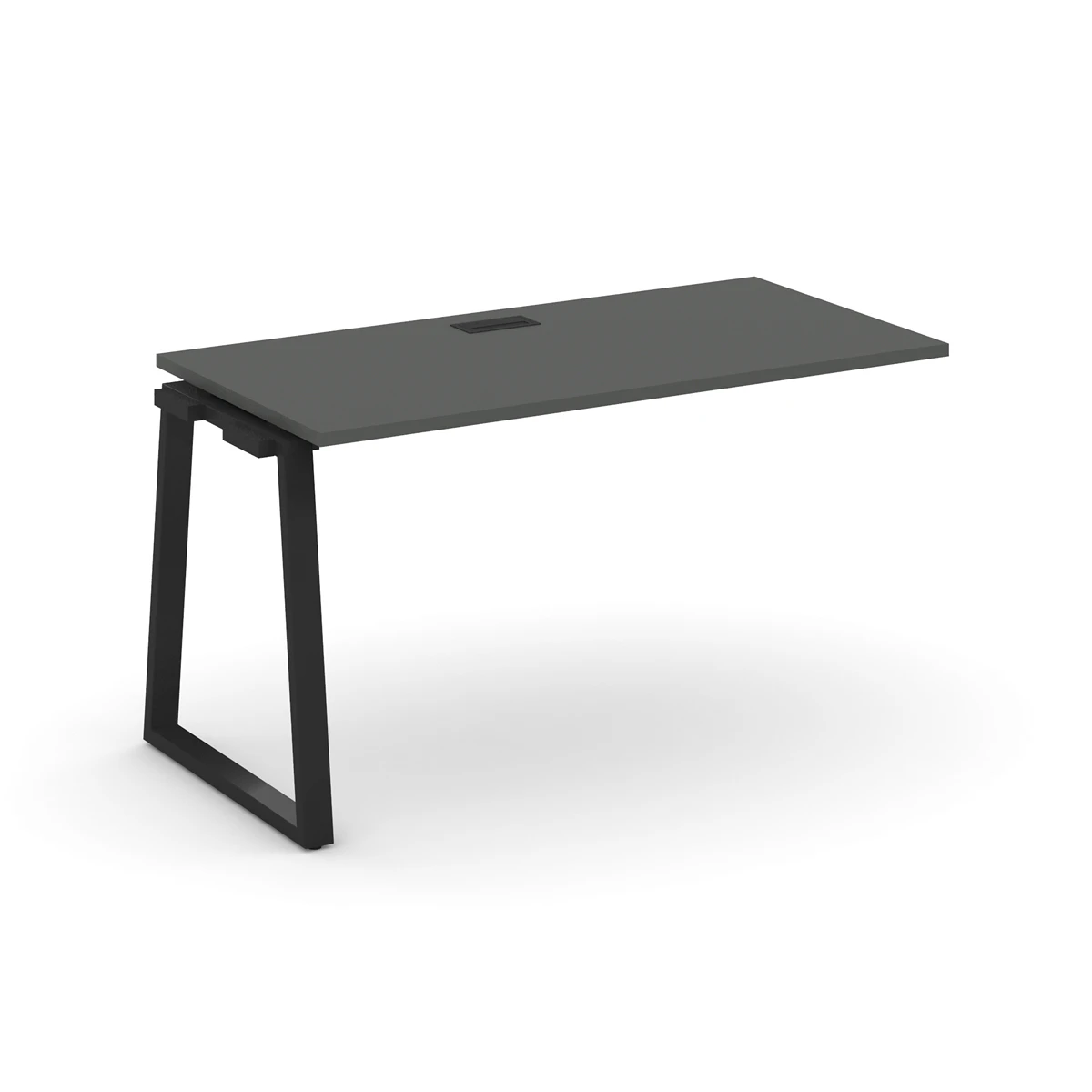 Сегмент рабочей станции на металлокаркасе Style Project Fusion (металл черный) SN-6T1.ONRS-004
