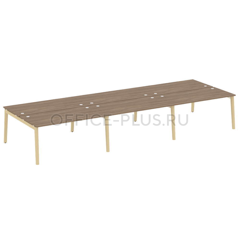 Рабочая станция 6 мест Onix wood OW.D.RS-6.4.8